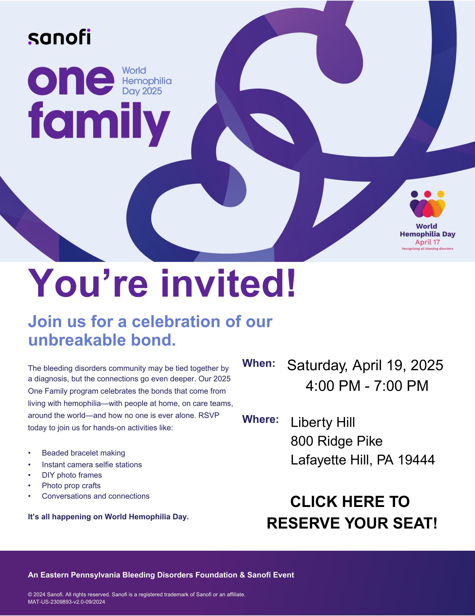 WHD Celebration with Sanofi